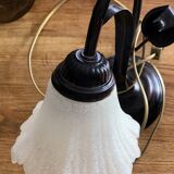 Bedside or desk tulip lamp