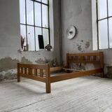 Maison Regain solid double bed 140 cm