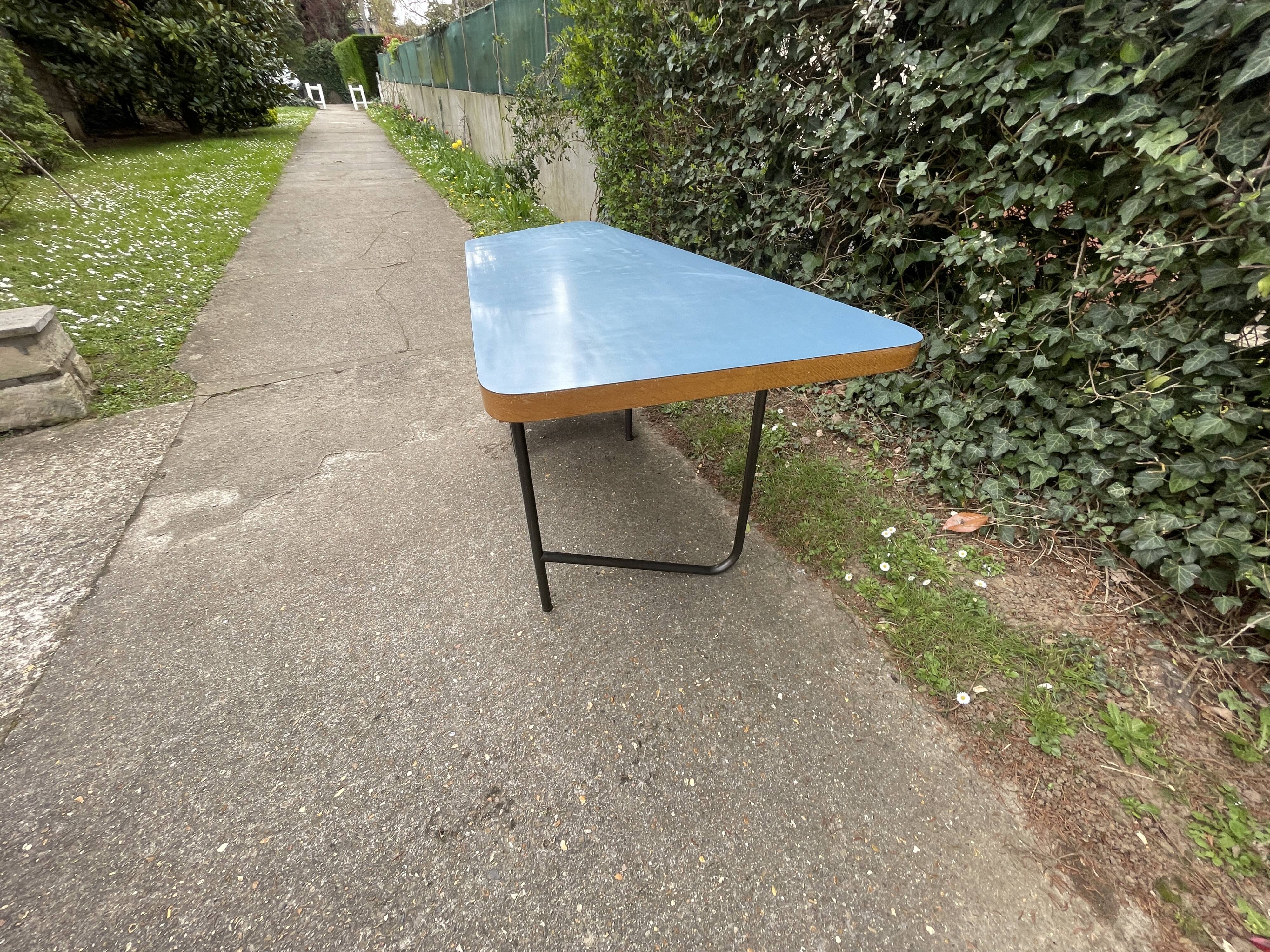 Asymmetrical desk by George Frydman