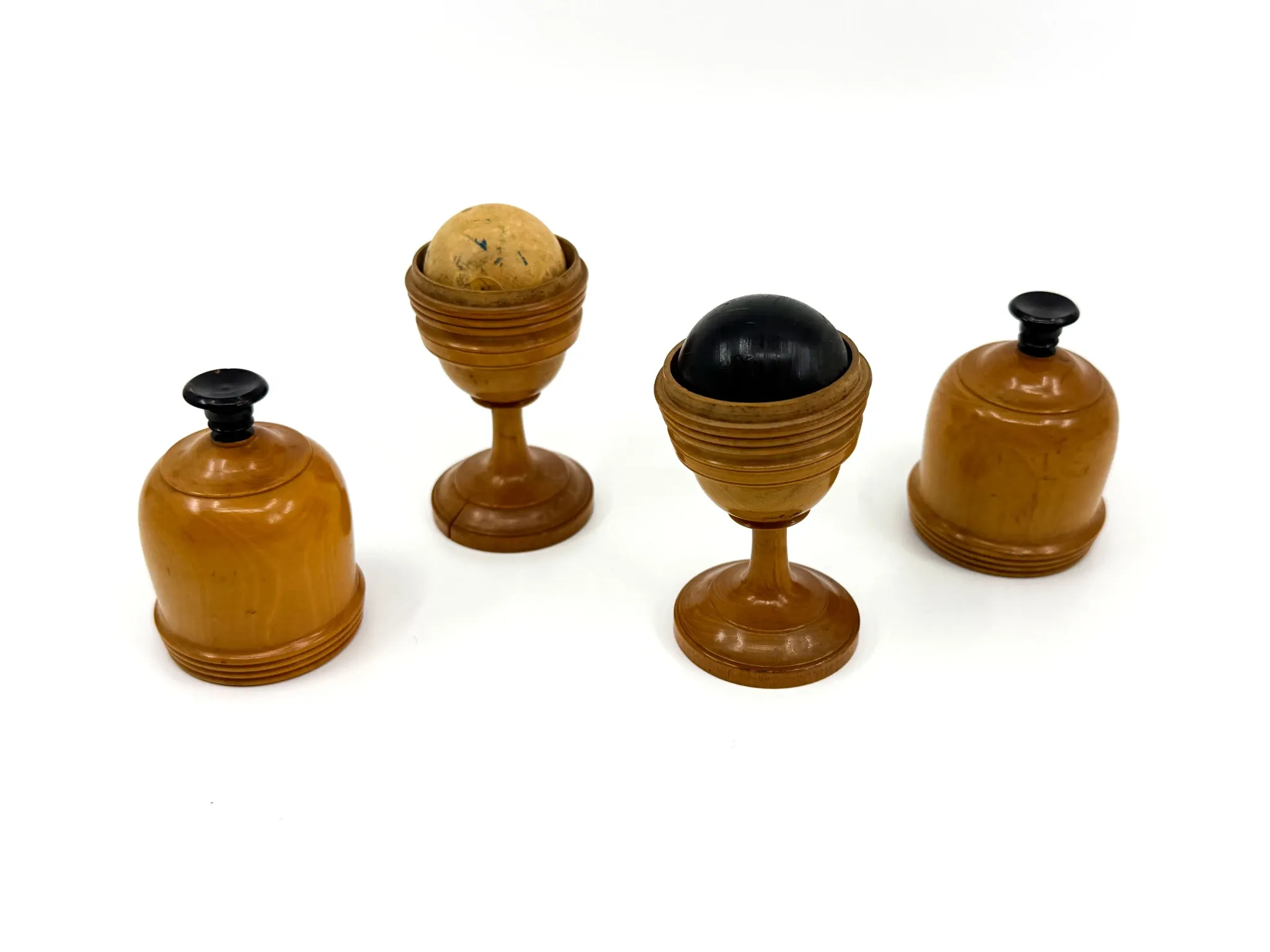 Magic trick vases • Turned boxwood • Napoleon III