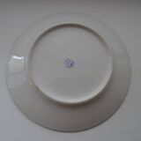 Dessert service porcelain Limoges Union Art Deco 9 people