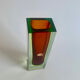Vase by F. Poli for Murano, Italy, 1970s