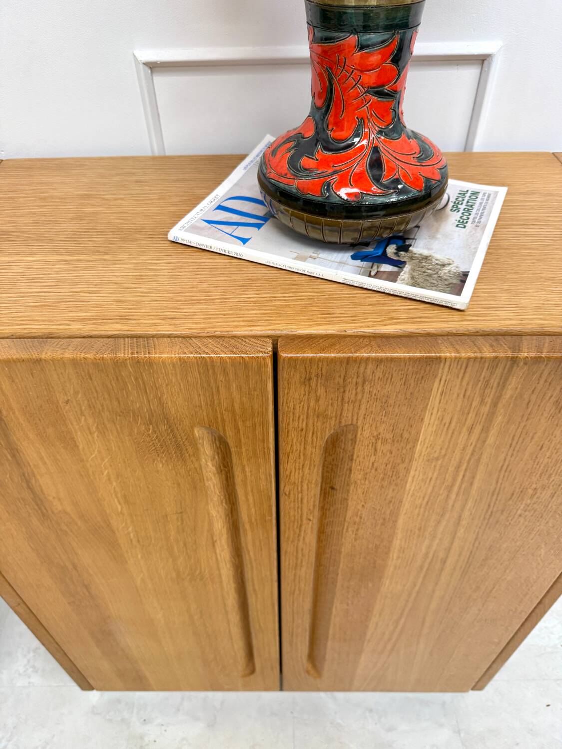 Vintage Scandinavian-style sideboard