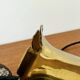 Adjustable Brass Pendant Lamp with Counterweight