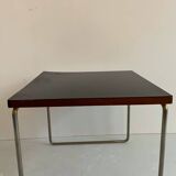 Flying table, metal and black, by Pierre Guariche for Steiner