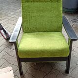 Vintage reclining armchair