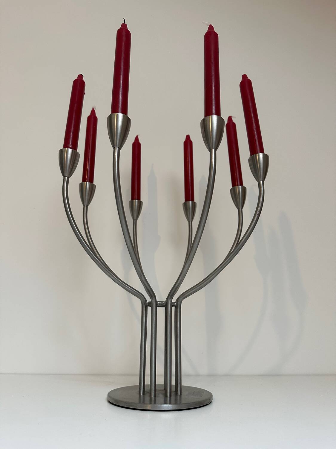 8-branched candlestick, vintage IKEA