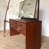 Teak vintage dressing table