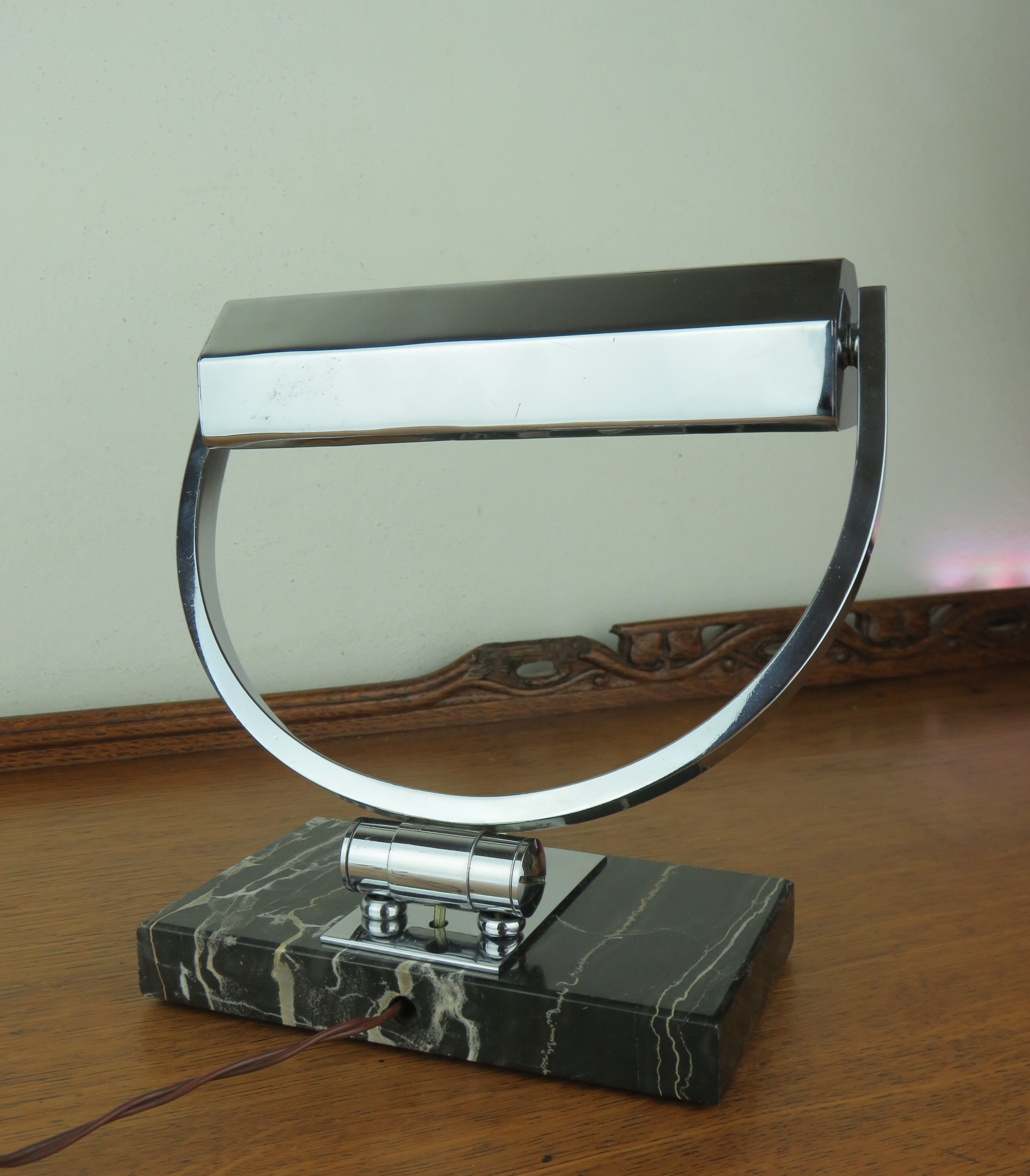 Italian Art Deco desk lamp from the 1930s