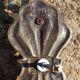 French Antique bronze piano wall candle sconce Art Nouveau stamped E MULLER