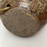 Guy Baudat pyrite stoneware lamp in the La Borne Julia style