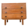 Vintage chest of drawers with leather handles – 1950s/60s
