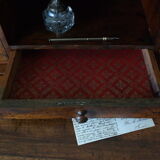 Secretary desk happiness of the day Louis Phillipe in walnut