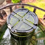 Dame-jeanne sur bascule en acier