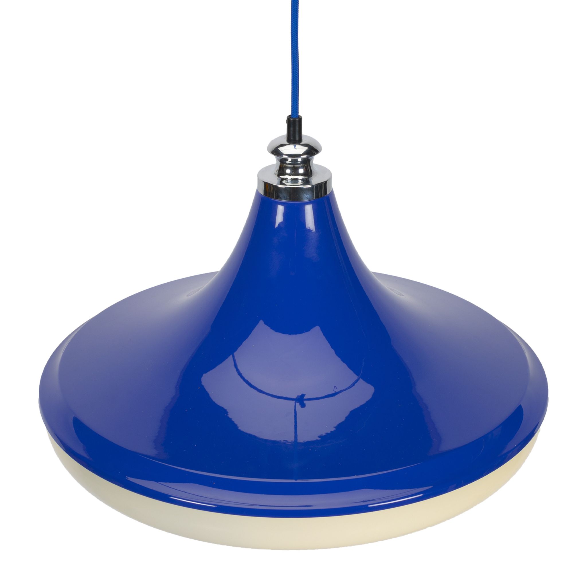 Blue Space Age 05652/01 Pendant Lamp for Massive