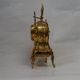 old bronze cartel golden style Louis XV vintage rockery 1980