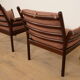 Ensemble de 2 fauteuils vintage | Illum Wikkelsø pour Silkeborg | Modèle Genius | Acajou