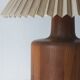 Vintage Scandinavian Table Lamp with Teak Base