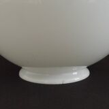 French Vintage White Opaque Glass Large Replacement Glass Globe Shade 204