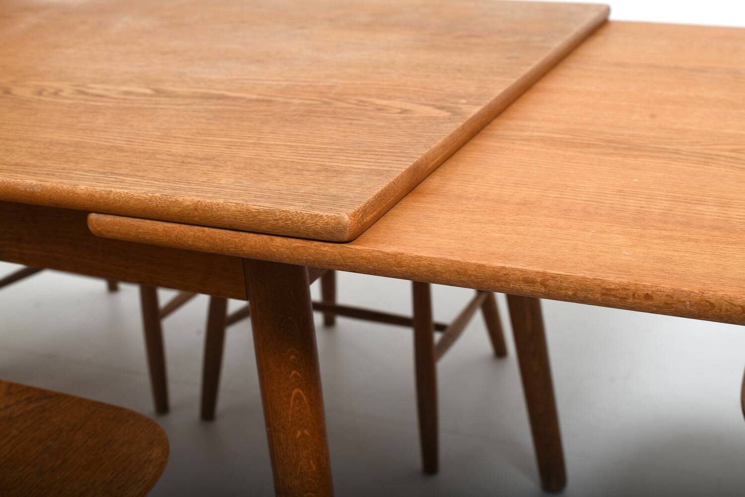 Fdb møbler dining room set consisting of 6 chairs by ejvind a.