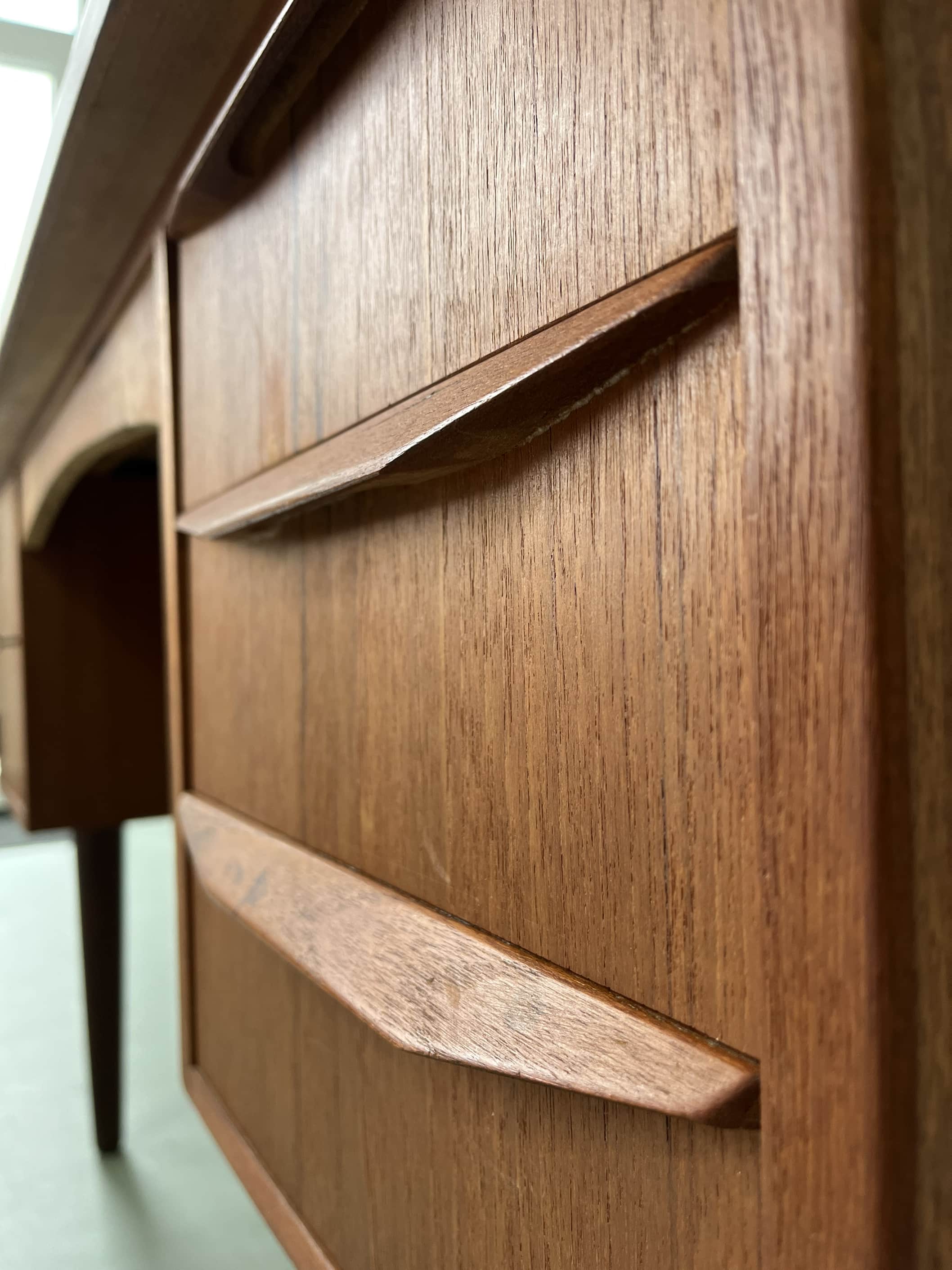 Danish design desk teak