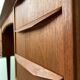 Danish design desk teak