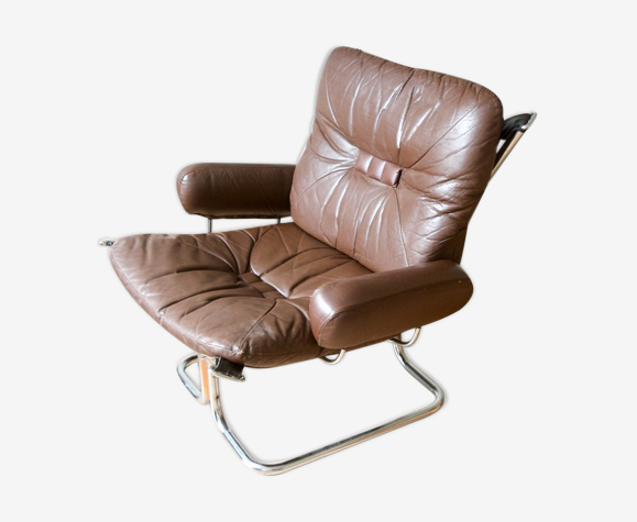 Armchair design Harald Relling, published by Langlos fabrikker Stranda Norway 1970