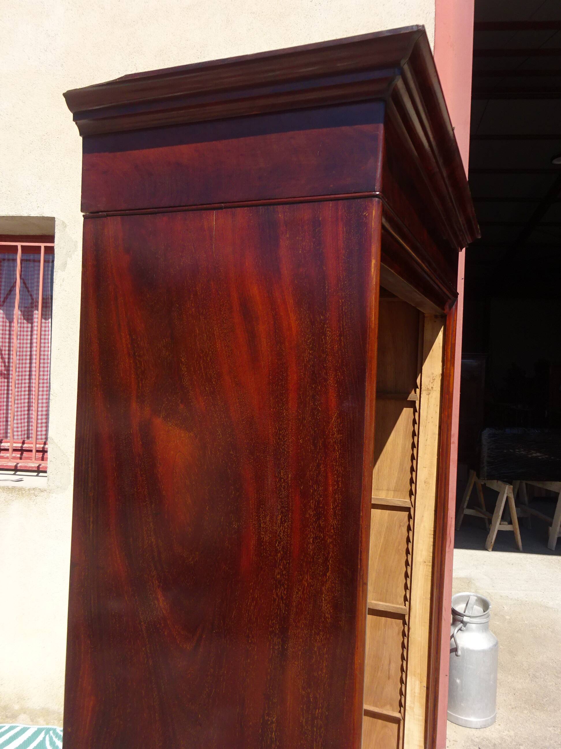 Bibliothèque époque Louis Philippe en acajou