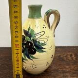 Pichet Poterie Grain De Sel - Poterie de Provence France - Décor Olive