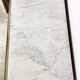 Writing desk in Napoleon III Marquetry white marble top