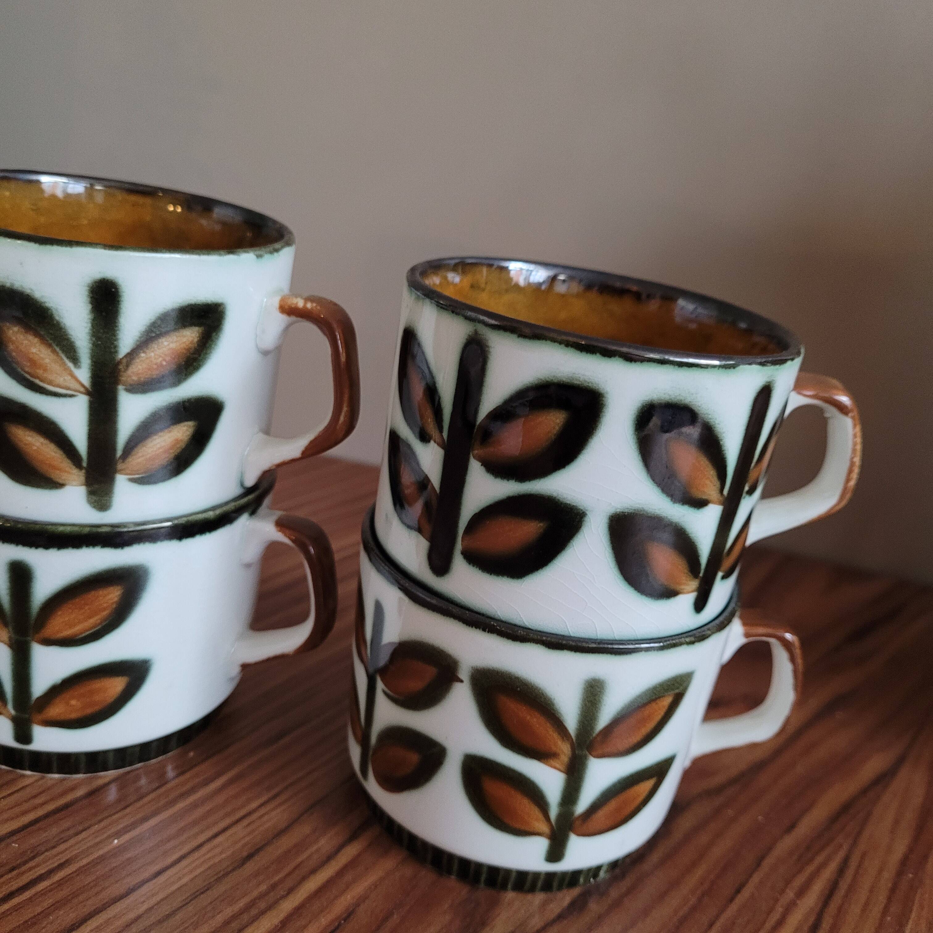 La Redoute x Selency set of 4 Rambouillet Boch cups
