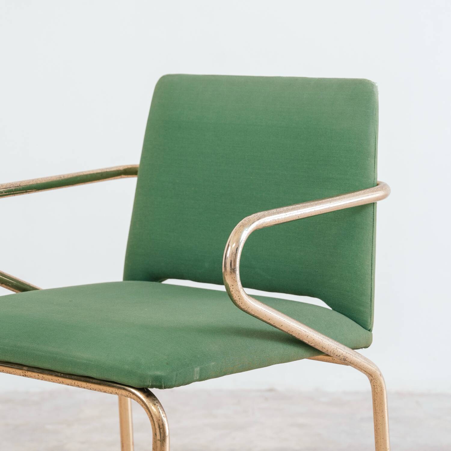 Set of 4 Hollywood Regency vintage design chairs from the 70s modern antiques.