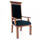 Armchair - throne, Western Europe, early 20th century. After renovation.