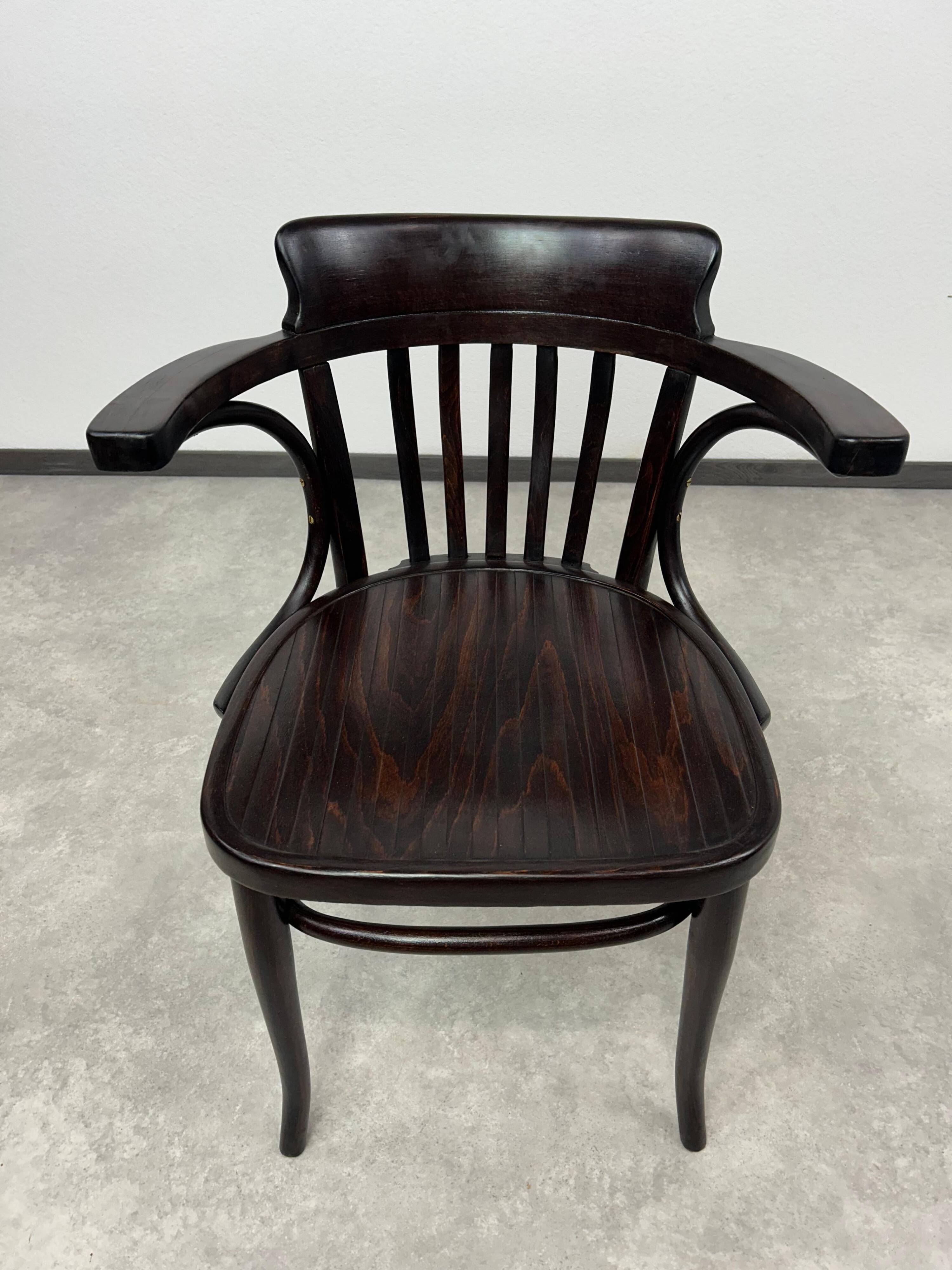 Secession office chair by Thonet