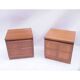 Paire de chevets vintage Nathan scandinave