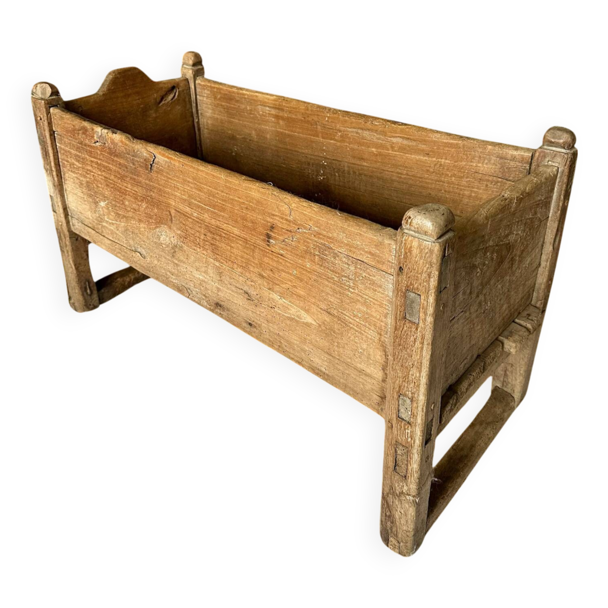 Very old wooden cradle
