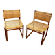 BM61 chairs in mahogany by Borge Mogensen