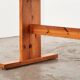 Scandinavian Drop-leaf Pine Shaker Dining Table 1960s