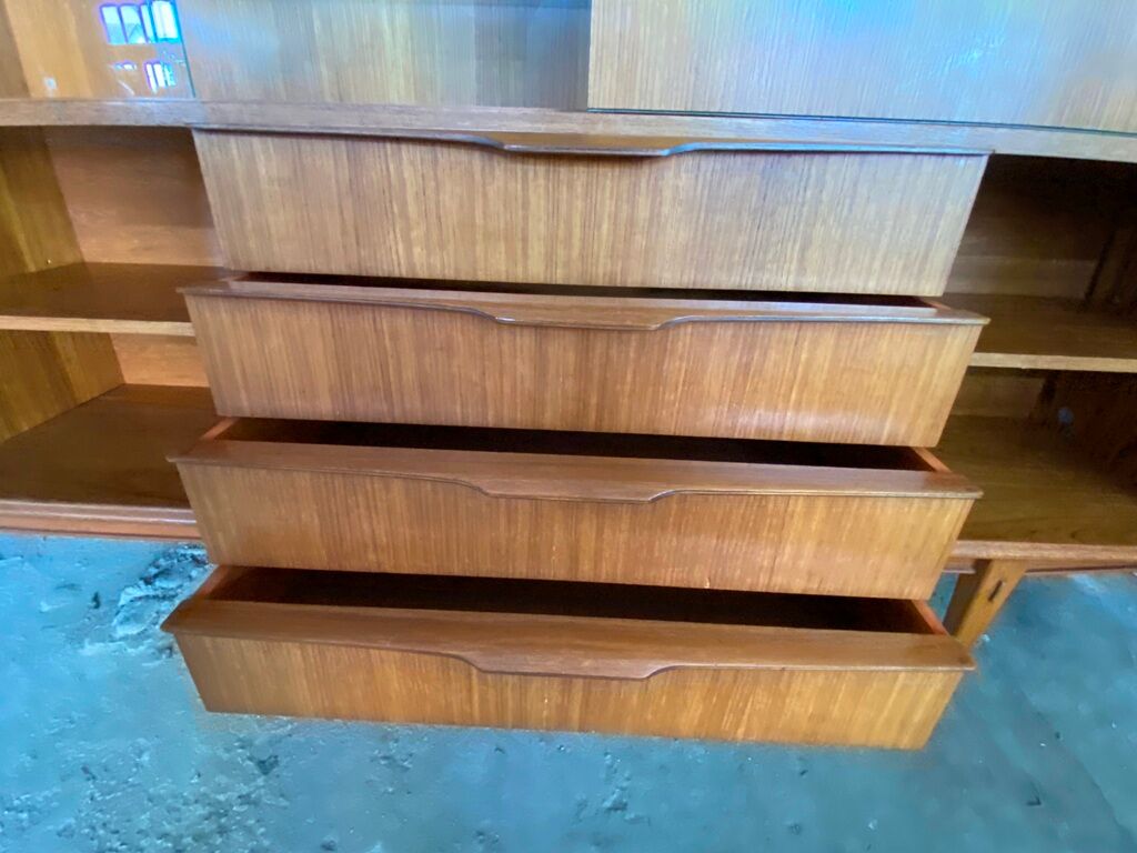Sideboard teak bar NF AARNO scandinavian 60s