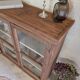 Renovated old wall display cabinet