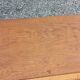 Vintage 1950s oak chest with compass feet