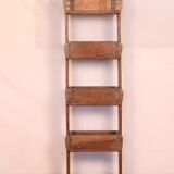 Shelf 5 levels in Burmese teak