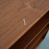 Teak bookcase, Danish design, 70's, production: Denmark