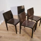Suite of 4 Laleggera chairs, Alias