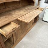 Large country-style oak furniture