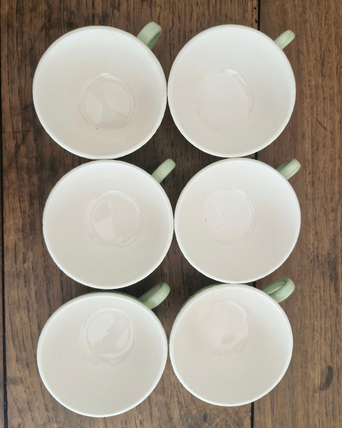 Lot of 6 Digoin coffee cups