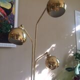 Floor lamp "thrush" 3 golden globes