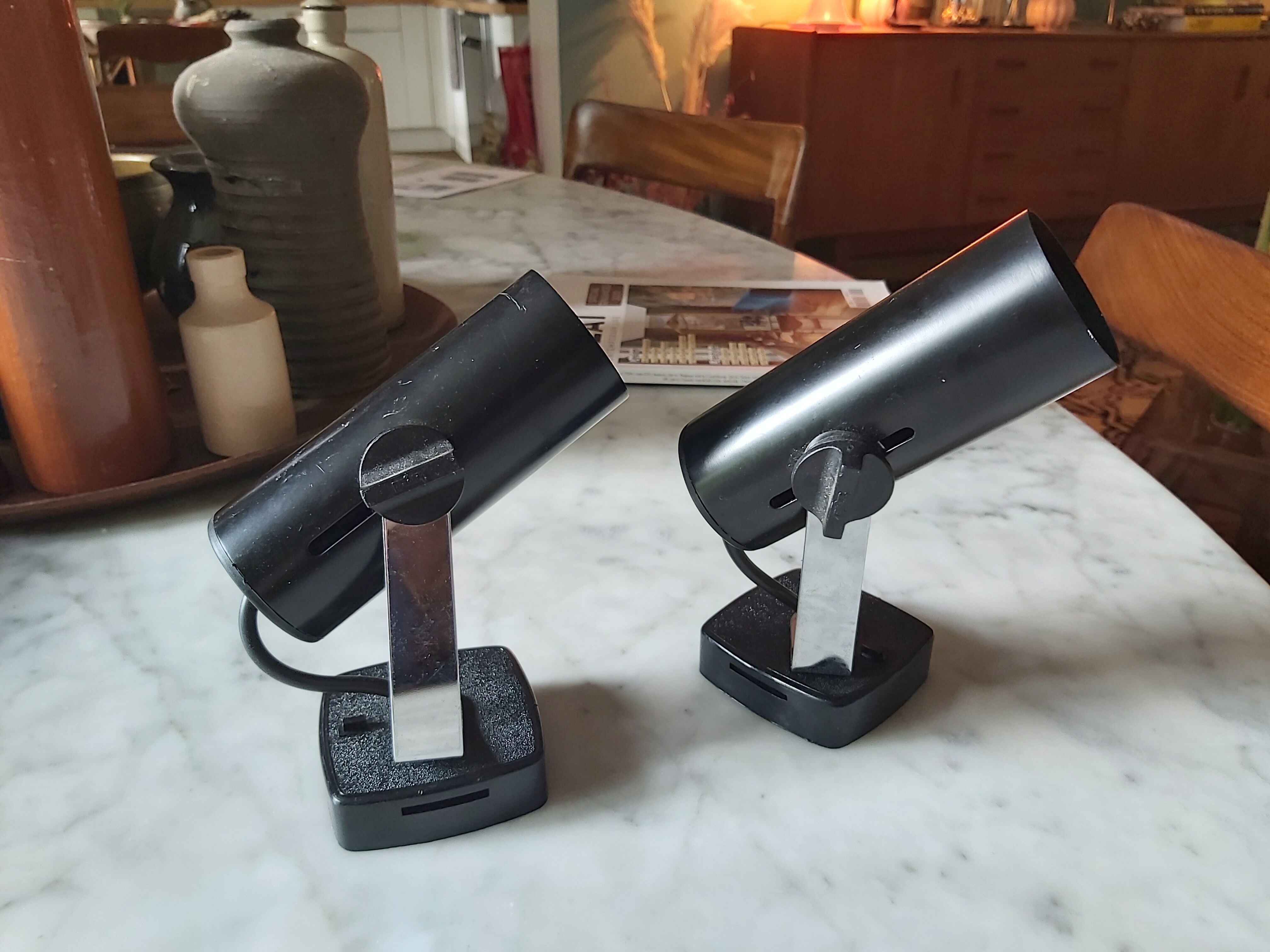 Pair of Targetti 70s spots