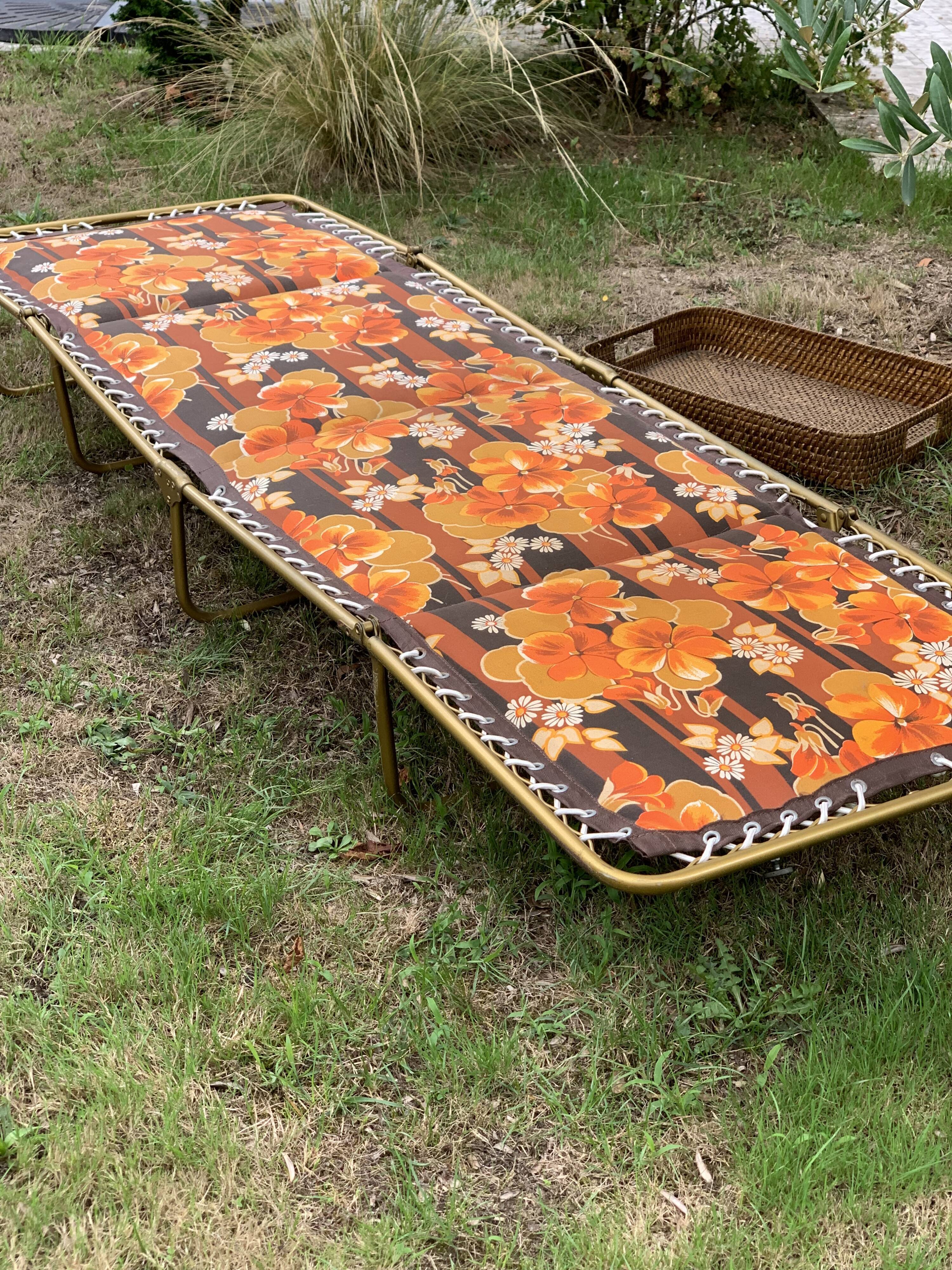 Vintage Lafuma camp bed