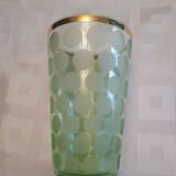 Vintage vase in granite glass